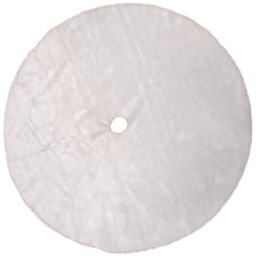 The Christmas Workshop White Short Faux Fur Tree Skirt - Wilko - thumbnail 1