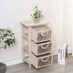 Aurora Storage Tower Cream - Wilko - thumbnail 6