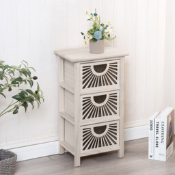 Aurora Storage Tower Cream - Wilko - thumbnail 5