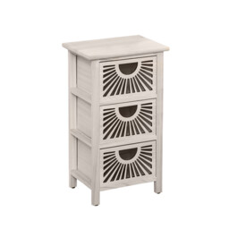 Aurora Storage Tower Cream - Wilko - thumbnail 7