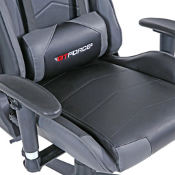 Furniture Online Pro Fx Grey Faux Leather Reclining Gaming Chair - Size: 128 x 67 x 53cm - Wilko - thumbnail 7