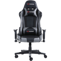 Furniture Online Pro Fx Grey Faux Leather Reclining Gaming Chair - Size: 128 x 67 x 53cm - Wilko - thumbnail 4