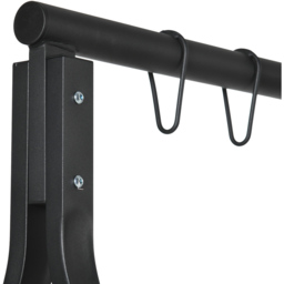 Outsunny Black Metal Swing Stand - Size: 173 x 115 x 210cm - Wilko - thumbnail 5