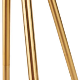 Pacific Lifestyle Houston Brushed Brass Metal Tripod Table Lamp - Gold - Wilko - thumbnail 6