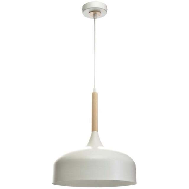 Milagro Taylor White Pendant Lamp 230V - Size: 30 x 30 x 90cm - Wilko - image 1