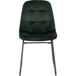 Seconique Quebec Medium Oak Effect 4 Seater Lukas Dining Set Emerald Green - Brown - Wilko - thumbnail 6