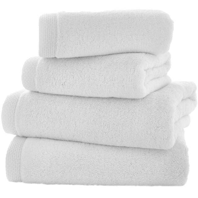 The Lyndon Company Egyptian Spa White Bath Towel - Size: 70 x 127cm - Wilko - image 1