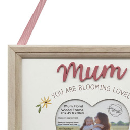 Mum Floral Stand and Hang Wood Frame - The Port. Co Gallery - Wilko - thumbnail 3