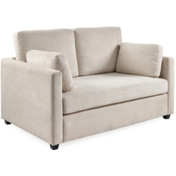 Julian Bowen Ottilie 2 Seater Natural Chenille Sofa - Wilko - thumbnail 3