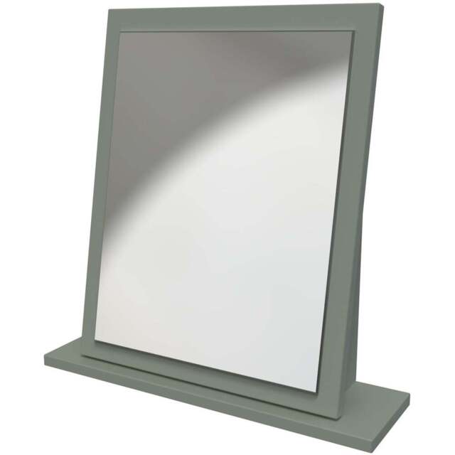 Crowndale Reed Green Mirror Ready Assembled - Size: 51 x 48cm - Wilko - image 1