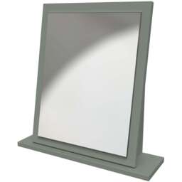 Crowndale Reed Green Mirror Ready Assembled - Size: 51 x 48cm - Wilko - thumbnail 1