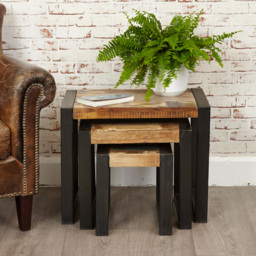 Baumhaus Urban Chic Nest of Tables Set of 3 - Multi - Wilko - thumbnail 3