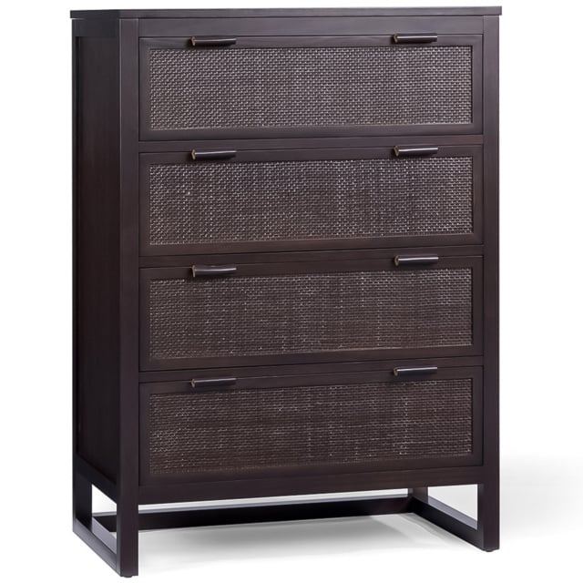 Teamson Home Hatteras 4 Drawer Espresso Dresser - Wilko - image 1