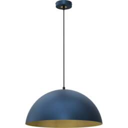 Milagro Beta Blue Pendant Lamp 230V - Size: 45 x 45 x 90cm - Wilko