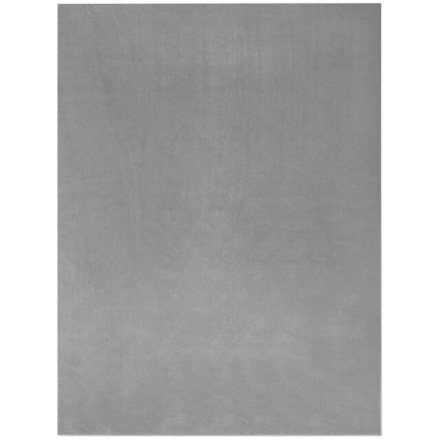 tectake Zonelle Grey Short Pile Ultra Soft Rug 200 x 140cm - Size: 112 x 74 x 77cm - Black - Wilko - image 1