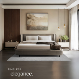tectake Zonelle Grey Short Pile Ultra Soft Rug 200 x 140cm - Size: 112 x 74 x 77cm - Black - Wilko - thumbnail 7