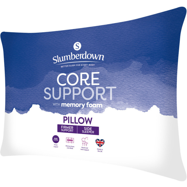 Slumberdown Memory Core Support Pillow - Wilko - image 1