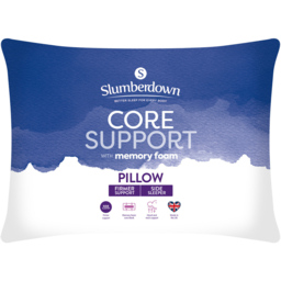 Slumberdown Memory Core Support Pillow - Wilko - thumbnail 3