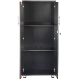 MMT Furniture Designs 2 Door Black Lockable Tall Filing Cabinet - Size: 125 x 55 x 35cm - Wilko - thumbnail 5