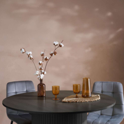 Birlea Axel 4 Seater Round Fluted Dining Set Black - SleepSoul - Wilko - thumbnail 6