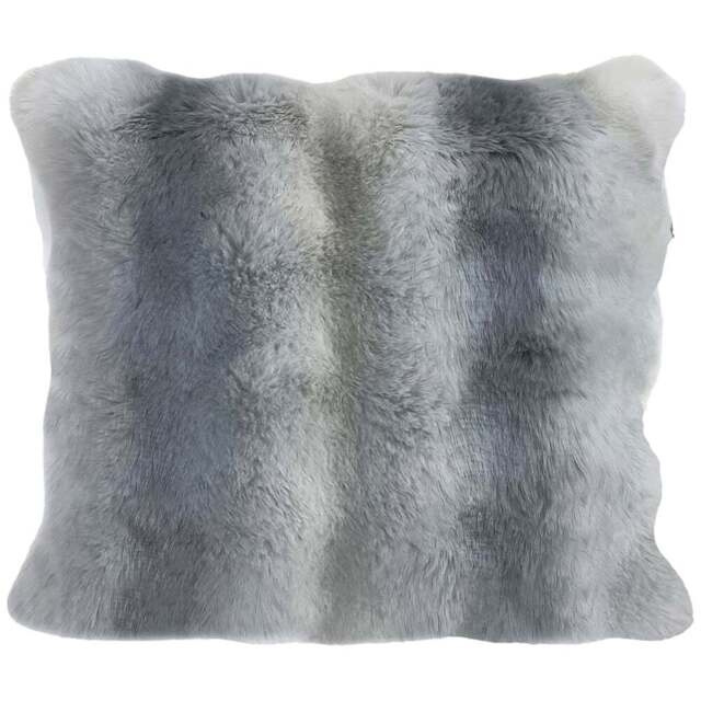 Sweet Dreams Alpine Husky Grey Faux Fur Cushion 43 x 43cm - Wilko - image 1