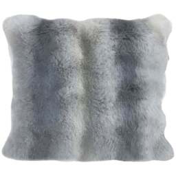 Sweet Dreams Alpine Husky Grey Faux Fur Cushion 43 x 43cm - Wilko - thumbnail 1