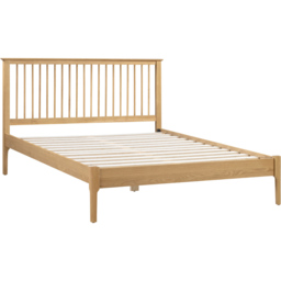 Julian Bowen Cotswold King Size Natural Bed Frame - Brown - Wilko - thumbnail 3