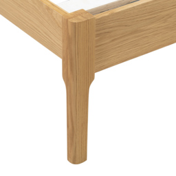 Julian Bowen Cotswold King Size Natural Bed Frame - Brown - Wilko - thumbnail 6