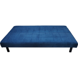 DS Living The Tivona 2 Seater Navy Blue Woven Fabric Sofa Bed - Wilko - thumbnail 4