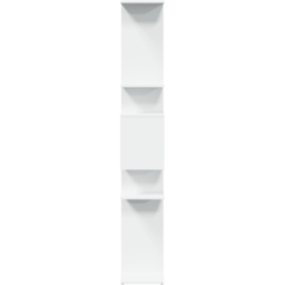 vidaXL 9 Shelf White Bookcase - Size: 188 x 29 x 92cm - Wilko - thumbnail 6
