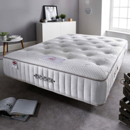 Aspire Furniture King Size Natural Cashmere Pocket Mattress - White - Aspire Beds - Wilko - thumbnail 3