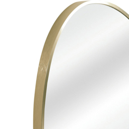 Gold Framed Organic Wall Mirror - Gold - The Port. Co Gallery - Wilko - thumbnail 7