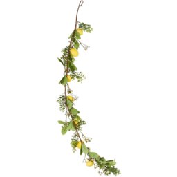 Green Garland with Lemons and Leaves - Wilko - thumbnail 1