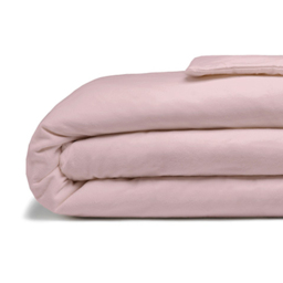 Serene Super King Size Powder Pink Brushed Cotton Duvet Cover - Wilko - thumbnail 3