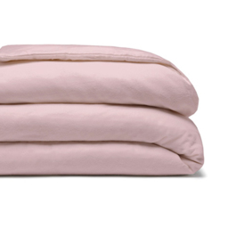 Serene Super King Size Powder Pink Brushed Cotton Duvet Cover - Wilko - thumbnail 4