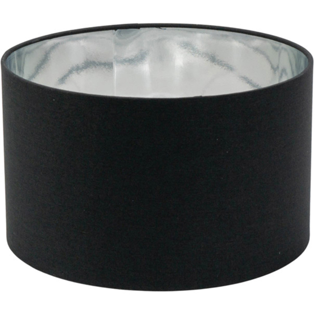 ValueLights Reni Black and Chrome Inner Small Pendant Shade - Size: 15 x 25 x 25cm - Wilko - image 1