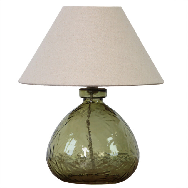 Una Table Lamp Green - Wilko - image 1