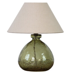 Una Table Lamp Green - Wilko - thumbnail 1