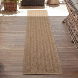 Desire Rugs Herringbone Jute Rug 50 x 80cm - Wilko - thumbnail 5