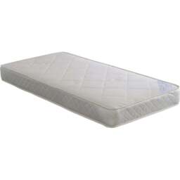 Diamond Super King Coil Sprung Mattress - White - Bedmaster - Wilko