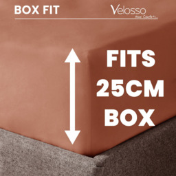 Velosso Microfibre Single Orange Fitted Sheet - Wilko - thumbnail 6