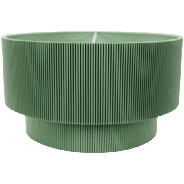 ValueLights Mason 2 Tier Green Crinkle Shade - Wilko - image 1