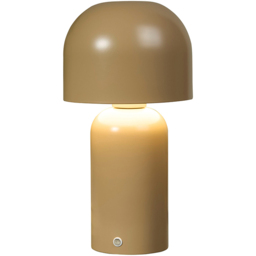 Lighting Collection Taupe Rechargeable LED Table Lamp - Size: 28.5 x 14.5 x 14.5cm - Natural Taupe - Wilko - thumbnail 4