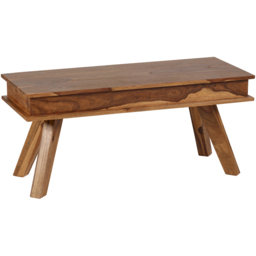 Brooklyn Hana 2 Seater Sheesham Dining Bench - Brown - Wilko - thumbnail 3
