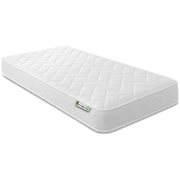 Starlight Beds Deluxe European Small Single White Memory Foam with Spring Mattress - Wilko