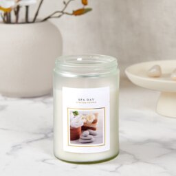 Spa Day Scented Candle - Wilko - thumbnail 1
