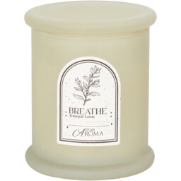 Breathe Jar Candle - Cream - True Aroma - Wilko - thumbnail 1