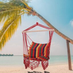 Outsunny Hammock Swing Chair - Size: 100 x 60 x 100cm - Multi - Wilko