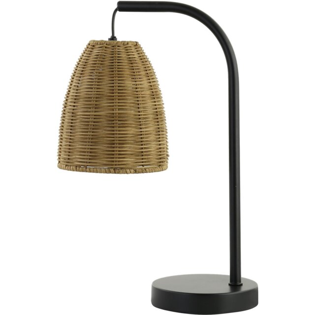 Rhyan Table Lamp - Black - Wilko - image 1