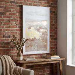 Bronze Distressed Foiled Framed Wall Art 90 x 60cm - Size: 60 x 90 x 3.5 kg - Wilko - thumbnail 4